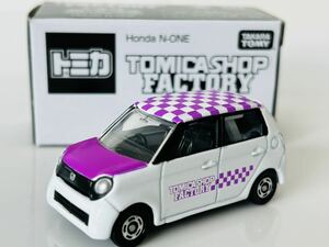 即決 トミカ 組み立て工場　Honda　N-ONE 紫／黒