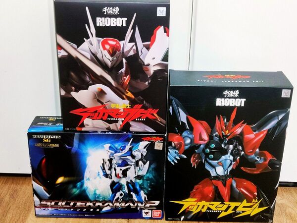 千値練 RIOBOT 宇宙の騎士テッカマンブレード テッカマンエビル バンダイ armor plus ソールテッカマン2号機