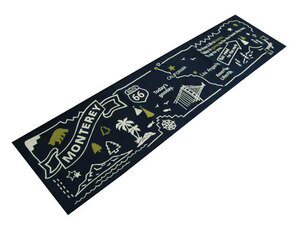  free shipping [ new goods ]go Blanc kitchen door mat [ route NB ]180.