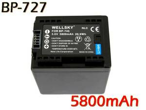  new goods remainder amount display possible Canon BP-727 interchangeable battery HF R31