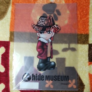 hide MUSEUM A4クリアファイル 新品未使用 