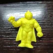 当時物　キン肉マン　キン消し　キンケシ　パート29　ソルジャー　黄色　艶なし　消しゴム　フィギュア_画像6