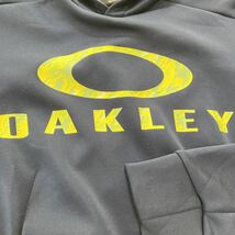 【程度良】オークリー OAKLEY パーカー S〜 M ネイビー　秋冬　トレーナー　ゴルフ　スノーボード_画像3