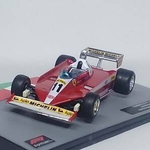 ◆61 DeA デアゴ 隔週刊F1マシンコレクション No.61 フェラーリ 312 T3 FERRARI 312 T3 Jody Scheckter〈ジョディ・シェクター〉1979の画像8