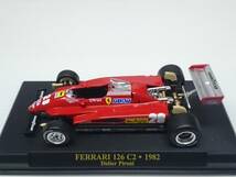 ◆27 アシェット 公式フェラーリF1コレクション vol.27 Ferrari 126 C2 ディディエ・ピローニ Didier Pironi (1985) IXO_画像6