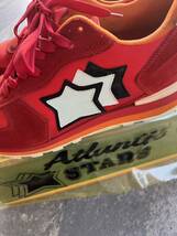 【美品】atlantic stars(アトランティックスターズ) スニーカー 44メンズ スニーカー 赤 箱付属_画像7