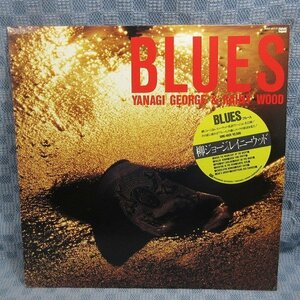 VA323●4031/柳ジョージ＆レイニーウッド「BLUES」LP(アナログ盤)