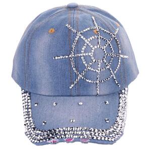 豪華キャップ デコレーション 帽子 四季人気 デニム ヴィンテージ