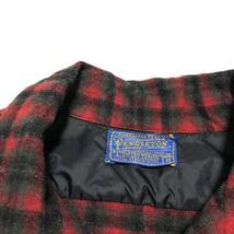 希少 PENDLETON ペンドルトン ビンテージ ウールシャツ 50s 60s オンブレチェック シャドーチェック_画像3