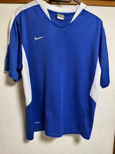 ナイキ 半袖Tシャツ NikeFITDRY サッカー フットサル トップス Mサイズ ブルー Nike