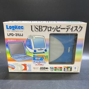 Logitec ロジテック USBフロッピーディスク LFD-31UJ 中古 現状品 ジャンク 稀少