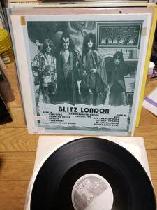 KISS LP BLITZ LONDON HAMMERSMITH ODEON 1976