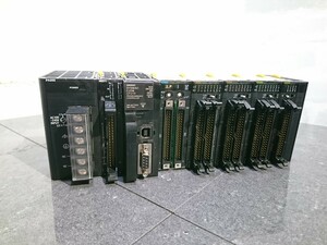 【中古動作品】管1T62 OMRON シーケンサ CJW-PA202/MD211/SYSMAC CJ2M CPU13/NC433/ID262/OD263/OD233 セット