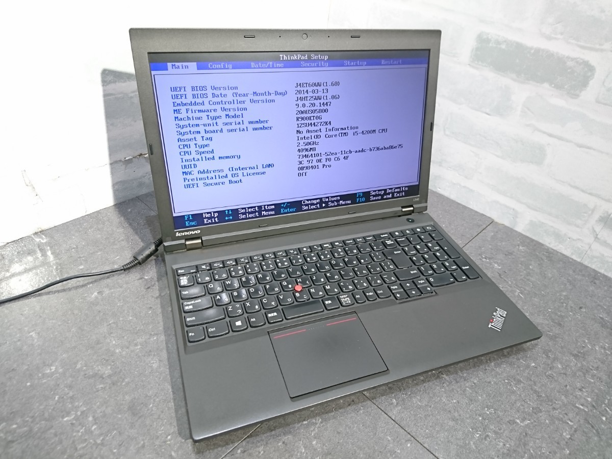 2023年最新】ヤフオク! -lenovo l540 i5の中古品・新品・未使用品一覧