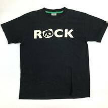 CUNE キューン 半袖Tシャツ ブラック Sサイズ ROCK_画像1