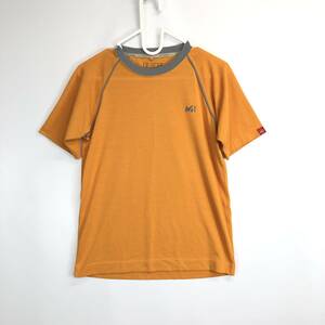 MILLET ミレー 半袖速乾Tシャツ オレンジ レディースSサイズ MO9605