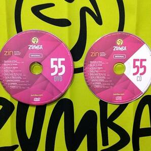 即決　ZUMBA　ズンバ　ZIN55　DVD　＆　CD　インストラクター専用
