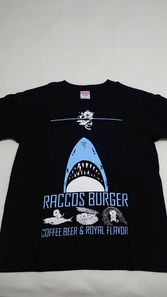 ラコスバーガー RACCOS BURGER 半袖Tシャツ Sサイズ