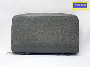 LOUIS VUITTON ルイ・ヴィトン タイガ 長財布 クラッチバッグ ジッピー XL M44275 ノワール 中古A+ 【送料無料】 A-8203