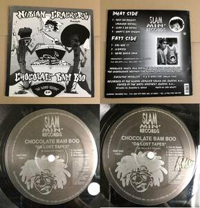 ■ Nubian Crackers Presents Chocolate Bam Boo Da Lost Tapes EP / Cracker Beats I~IX【12inch×8/LP×1】ビート集 9枚セット