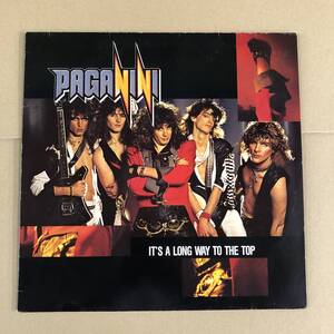 ■ Paganini - It's A Long Way To The Top【LP】830790-1 ドイツ盤 スイス ハード・ロック