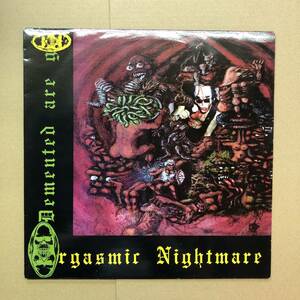 ■ Demented Are Go - Orgasmic Nightmare【LP】F3016 イギリス盤 UK ホラー・サイコビリー 名盤