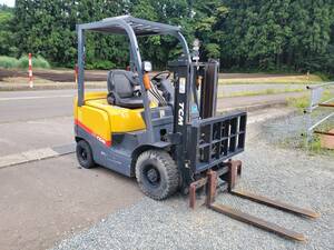 【秋田Prefecture北】【650hours】脱着キャノピー高さ160cm TCM forkliftFD15T13ディーゼル オートマAT ヒンジincluded Authorised inspection:Komatsu除雪ローダー除雪vehicle