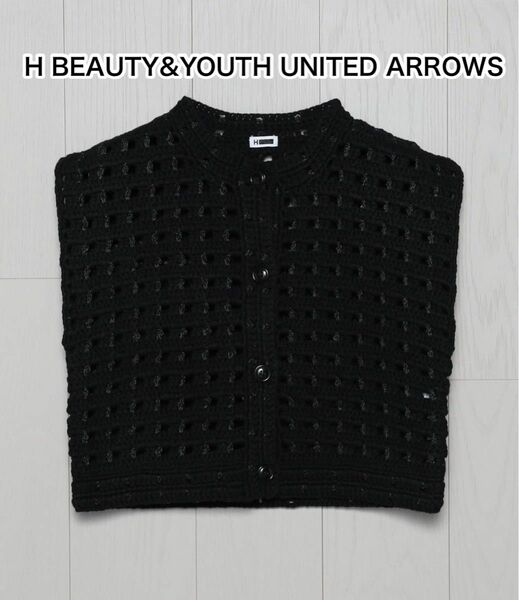 タグ付きH BEAUTY&YOUTH UNITED ARROWSニットベスト