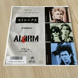 【国内盤7inch】アラーム ストレンクス ディーサイド ALARM STRENGTH DEESIDE / EP レコード / 07SP 933 / 洋楽ロック /