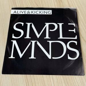 【US盤米盤7inch】SIMPLE MINDS Alive & Kicking UP ON THE CATWALK シンプルマインズ / EP レコード / AM-2783 / 洋楽 /