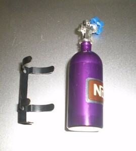  purple color! 1/10 crawler accessory Tamiya CC-01CR-01 MF-01 and so on aluminium NOS bottle accessory 