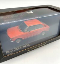 △MINICHAMPS ミニチャンプス BMW 2000 tii tourig Colorado オレンジ 1972_画像3