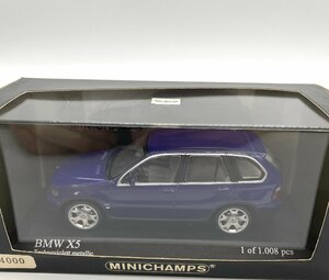 △MINICHAMPS ミニチャンプス BMW X5 1999 purple パープル 431 028475