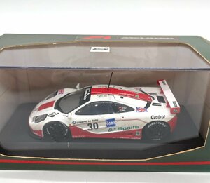 △MINICHAMPS ミニチャンプス McLaren F1 GTR 1966 1/43 ホワイト 30号車