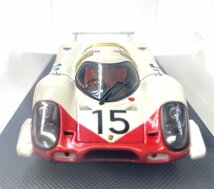 11△EBBRO エブロ Porche 917 Long tail Le Mans 1969 WHITE/RED 15号車 1/43_画像4