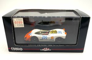 △EBBRO エブロ 1/43 ポルシェ908スパイダー タルガフローリオ Porsche 908 Spider Targa Florio　ミニカー