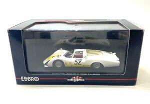 △EBBRO エブロ PORSCHE ポルシェ 906/6LH No.32 1966 LE MANS ホワイト/イエロー