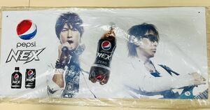 B'z ペプシ Pepsi NEX 大きなPOP 4枚セット 美品 松本孝弘 稲葉浩志