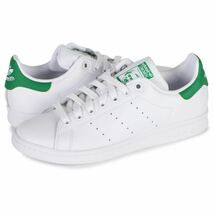 新品未使用 adidas スタンスミス【29cm】天然皮革 STAN SMITH スニーカー 本革 レザー 使用 靴 アディダス STANSMITH シューズ 白 20324_画像3