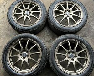 SUBARU レガシィ　エクシーガ　インプレッサ等　プリウス　215/50R17 ナンカン　ACTIVA AW−1 2021年製　スタッドレス　4本セット