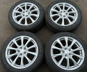 215/50R17 95W XLMICHELIN CROSSCLIMATE 215/50-17 WEDS 7J 7J 53 PCD 100 2021年　雪　スタッドレスタイヤか？　美品　4本