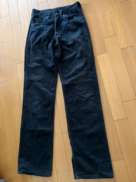 値下げ★リーバイス★Levis★508★W28L34★コーディロイ★黒★