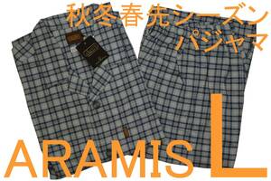 即決●アラミス ARAMIS 男性用 秋・冬・春先シーズンパジャマ（L）№12 新品