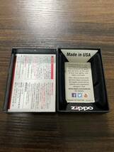 zippo Peace ブルーチタン シルバー 刻印 限定品 たばこメーカー 2007年製 ピース 懸賞品 PEACE デットストック ケース 保証書_画像8