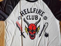 ストレンジャーシングス Tシャツ メンズ HELL FIRE CLUB_画像3