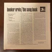 LPレコード PRESTIGE 黄緑 Booker Ervin The Song Book US盤_画像2