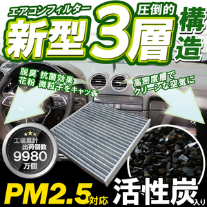  air conditioner filter car Toyota Lexus Subaru Prius ZVW30 exchange deodorization anti-bacterial with activated charcoal .