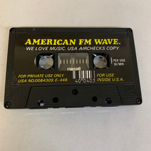 FM STATION USA AMERICAN FM WAVE カセットテープ 昭和レトロ 当時物 カセット【1648_画像2