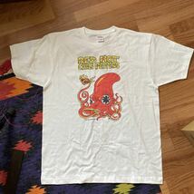 red hot chili peppers octopus tシャツ　ロックt_画像4