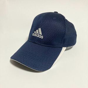 adidas ☆ ゴルフキャップ 帽子 メッシュキャップ ネイビー フリー スポーツ ランニング トレーニング ゴルフ ヘビロテ アディダス■SHW52